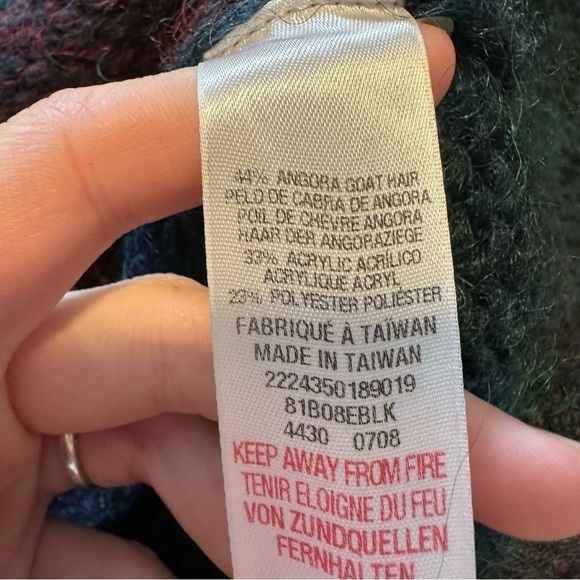 Topman knitwear ombré goat hair sweater - Picture 5 of 14